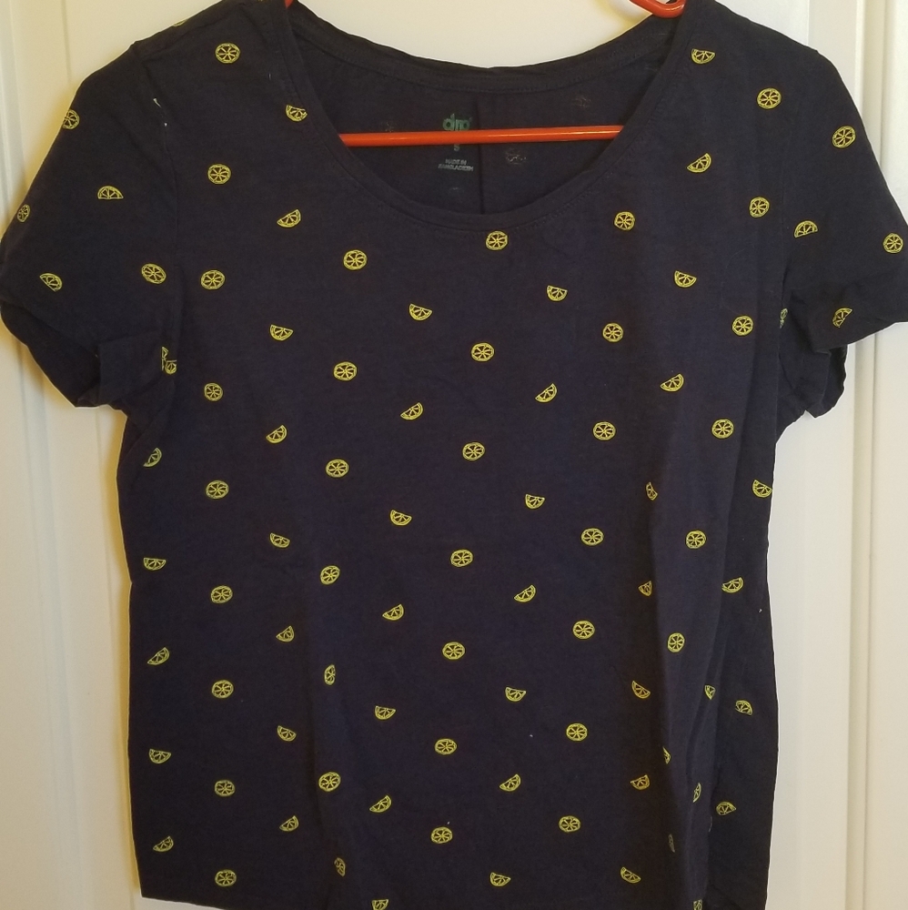 T-shirt with lemon print